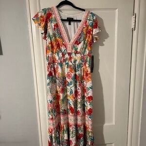 Adrianna Papell Midi Dress